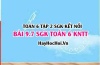 Bài 9.7 SGK Toán 6 tập 2 Kết nối tri thức